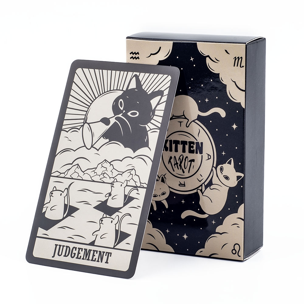 Tarot Cards Deck With Guidebook - Yavru Tarot güverte 78 adet sevimli