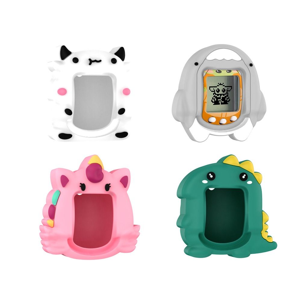 Tamagotchi Electronic Pet Virtual - Silikon Oyun Makinesi Karikatür Kılıfı, Sanal