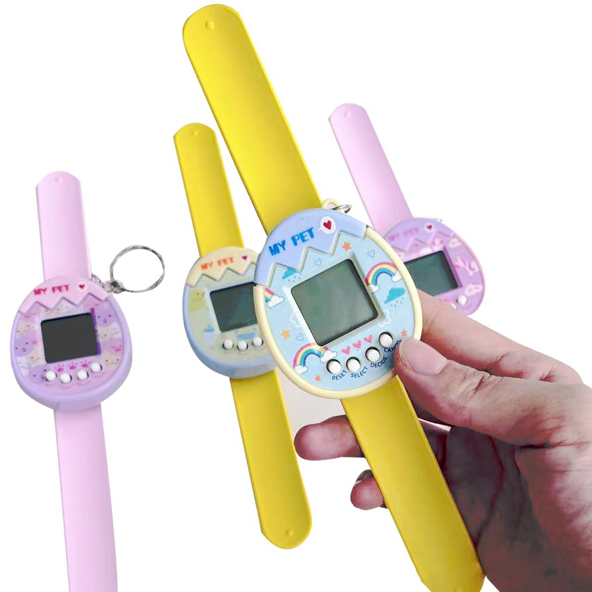 Tamagotchi Electronic Pet Virtual - Elektronik evcil hayvan saati Tamagotchi 160