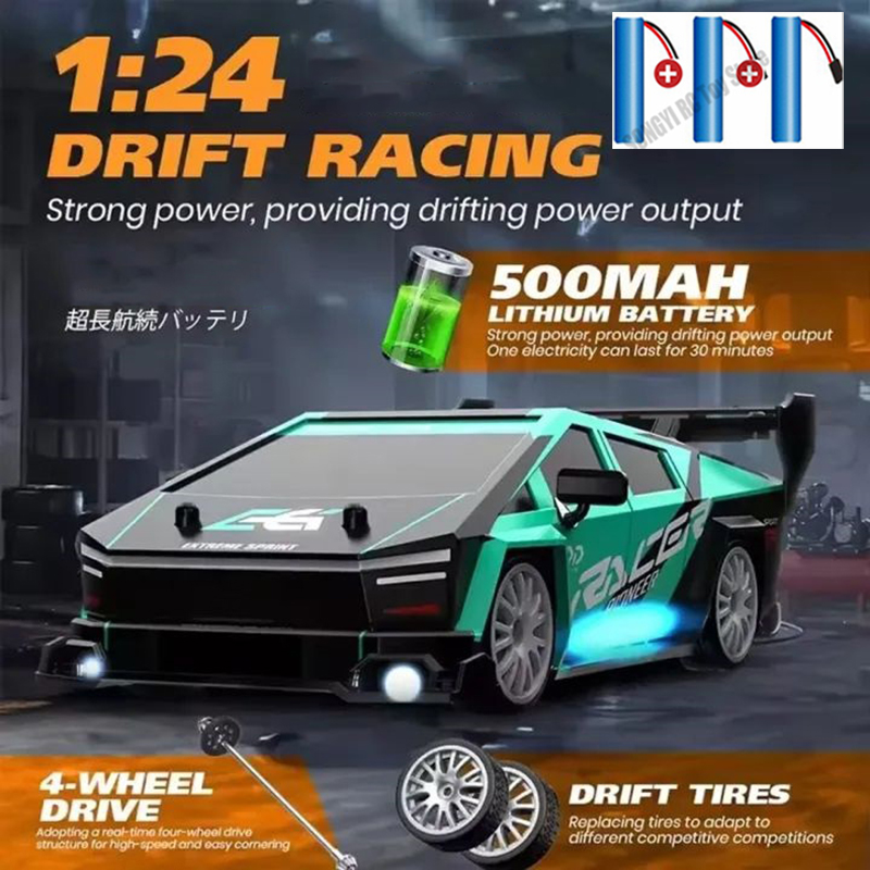Rc Drift Car 1 24 Scale 4Wd - Uzaktan Kumandalı Araba RC Drift 2.4GHz