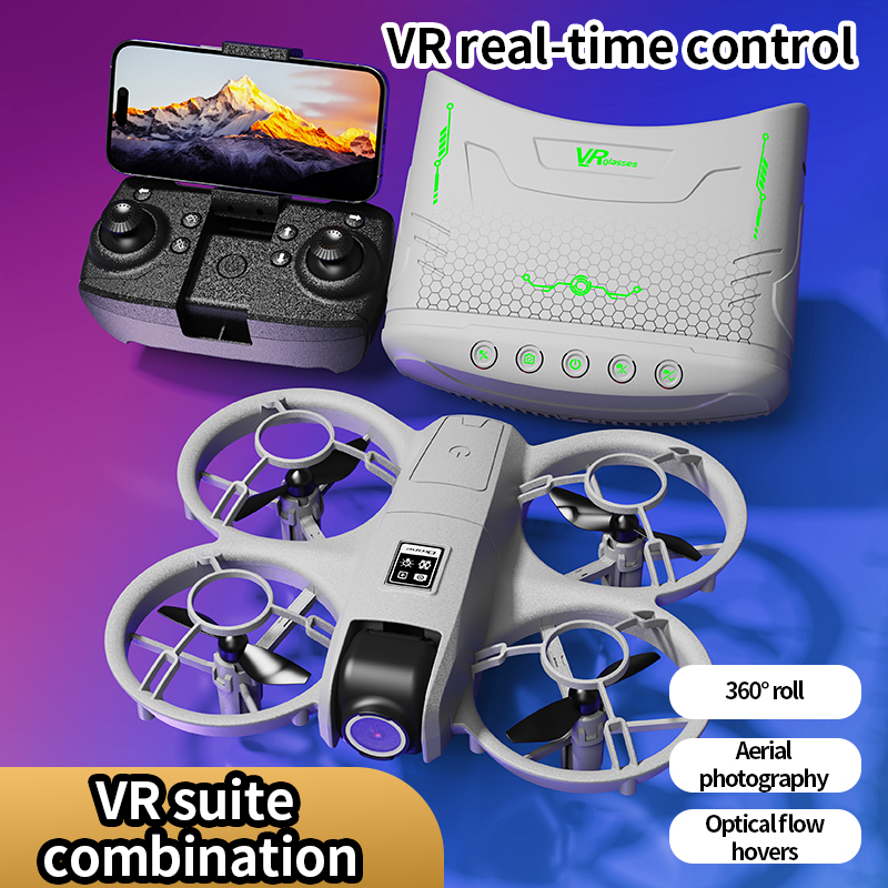 Fpv Brushless Rc Drone 4K - X228 VR FPV Drone HD Çift