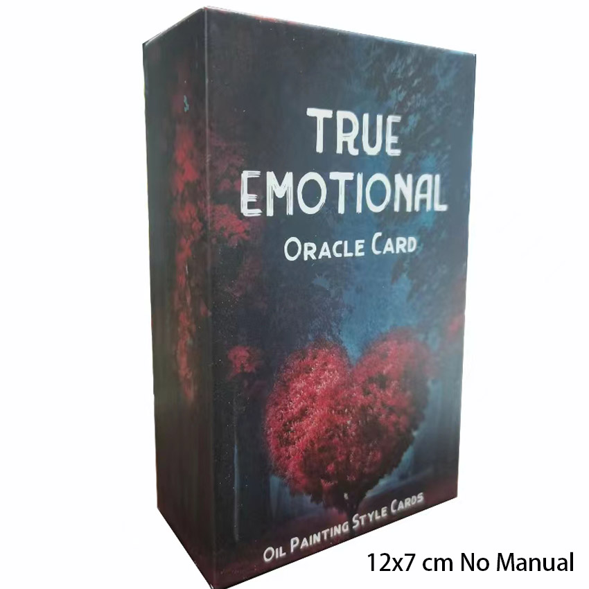 Tarot Cards Deck With Guidebook - 12x7 cm Gerçek Duygusal Oracle Kart