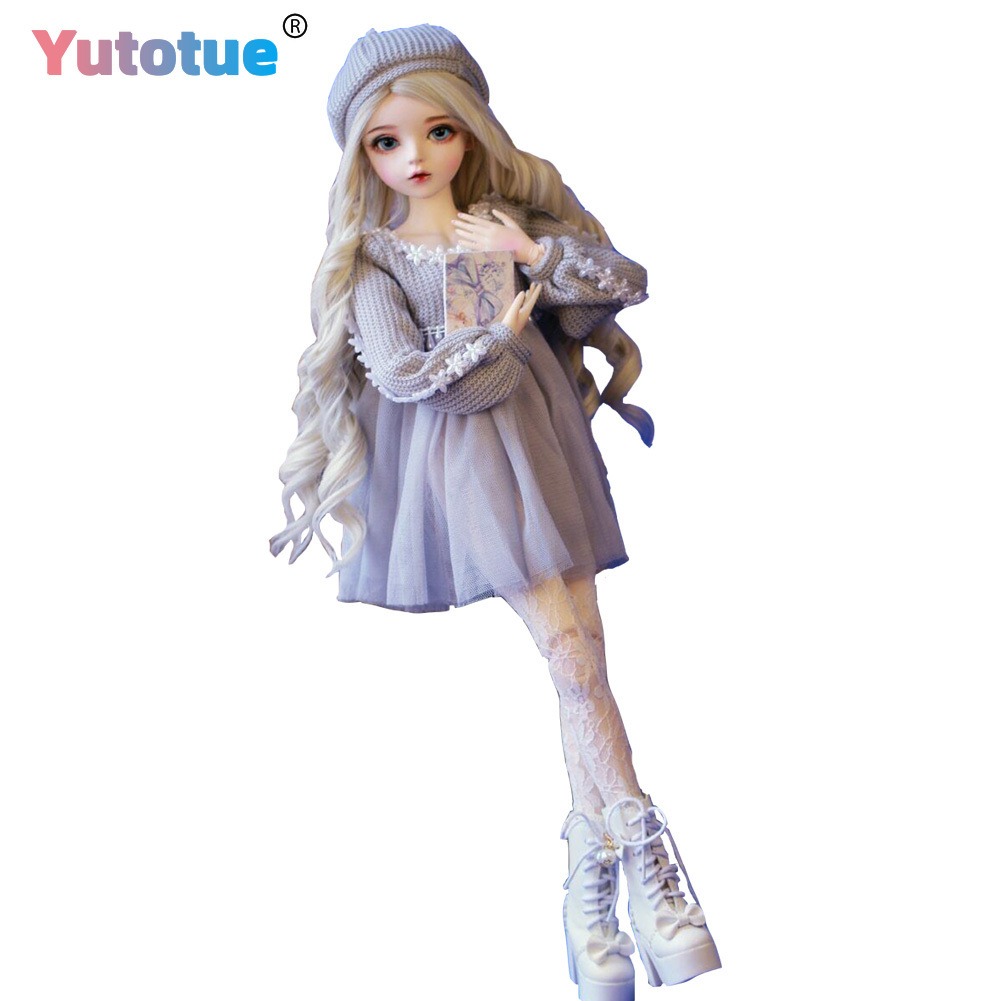Bjd Doll 1 6 Full Set With Clothes - YUTOTUE Montajlı 60cm BJD Bebek Kız