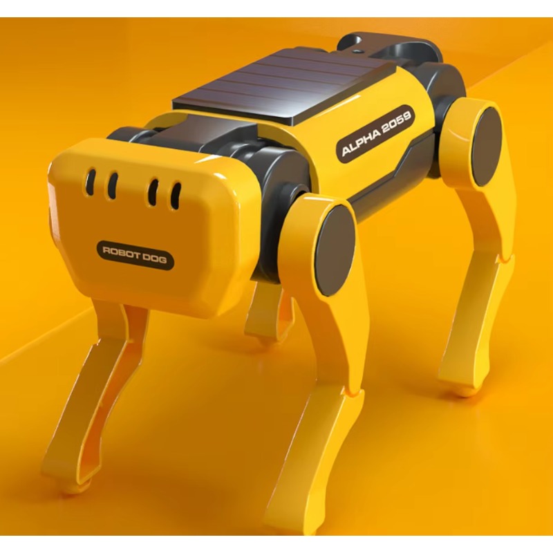 Stem Solar Robot Kit For Kids - Robot Köpek Bilim Deney Kitleri Güneş