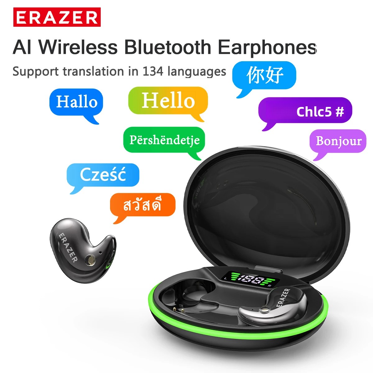 Video Games - EARZER XF58 Mikrofonlu Kulak İçi Bluetooth