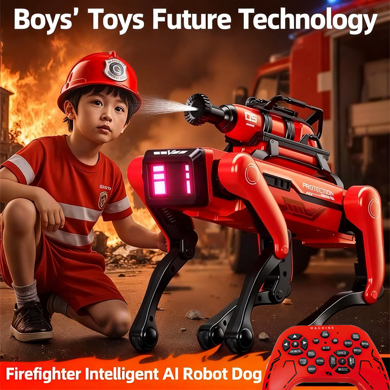 Remote Control Toys - Yapay Zeka Robot Köpek Akıllı Yangın