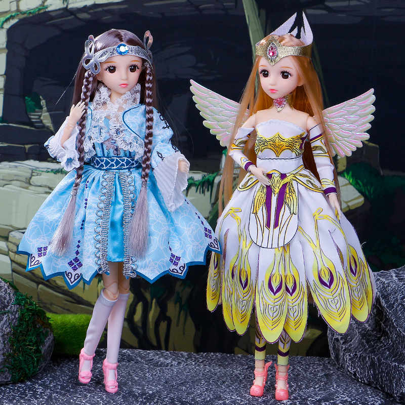 Bjd Doll 1 6 Full Set With Clothes - Yeni geldi 30cm yükseklik Bjd bebek