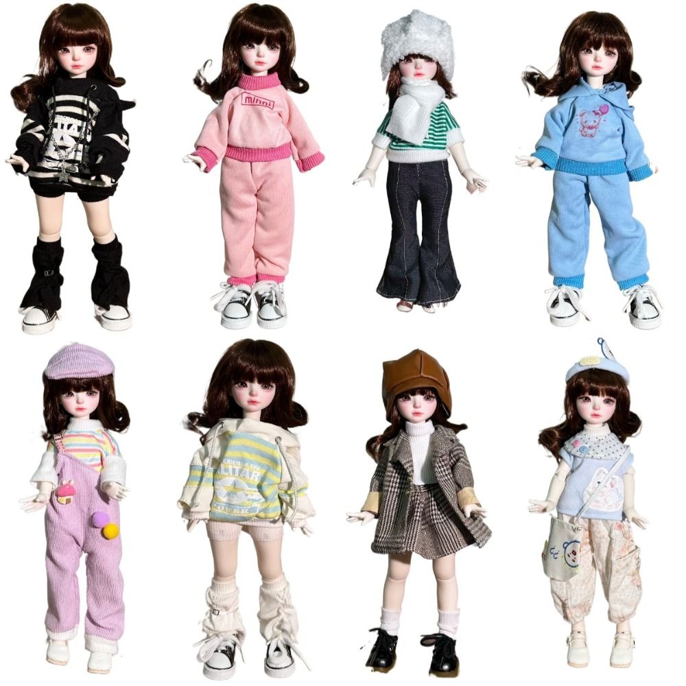 1/6 BJD Bebek Elbise Bebek Mod - Bjd Doll 1 6 Full Set With Clothes incelemesi ve fiyatı