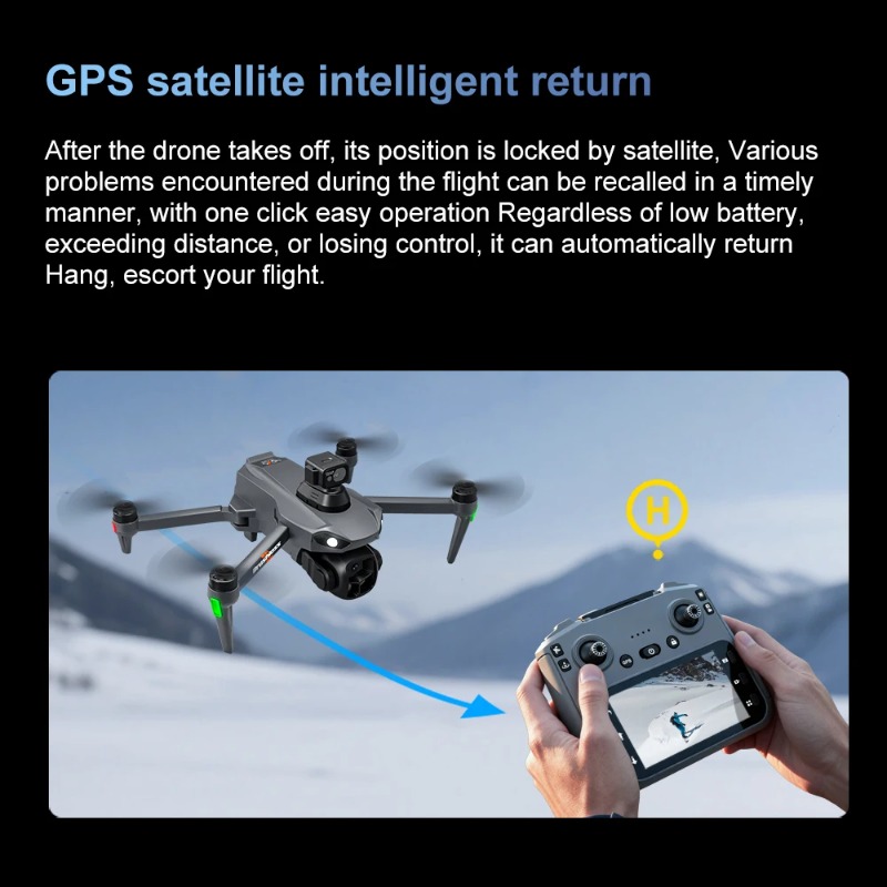 Lenovo V916MAX Profesyonel 8K  - Fpv Brushless Rc Drone 4K incelemesi ve fiyatı