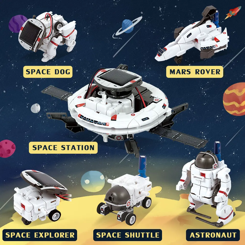 Güneş Robot oyuncaklar kitleri - Stem Solar Robot Kit For Kids incelemesi ve fiyatı