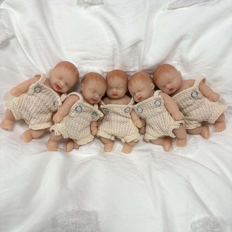 5'li Set 4 inç El Yapımı Yükse - Reborn Baby Doll Silicone Realistic incelemesi ve fiyatı