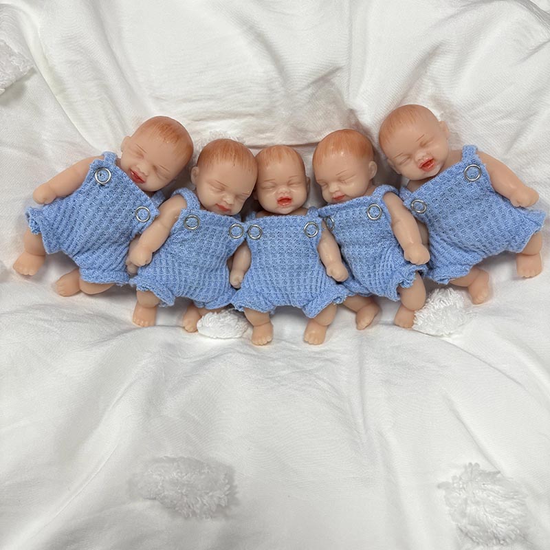5'li Set 4 inç El Yapımı Yükse - Reborn Baby Doll Silicone Realistic incelemesi ve fiyatı