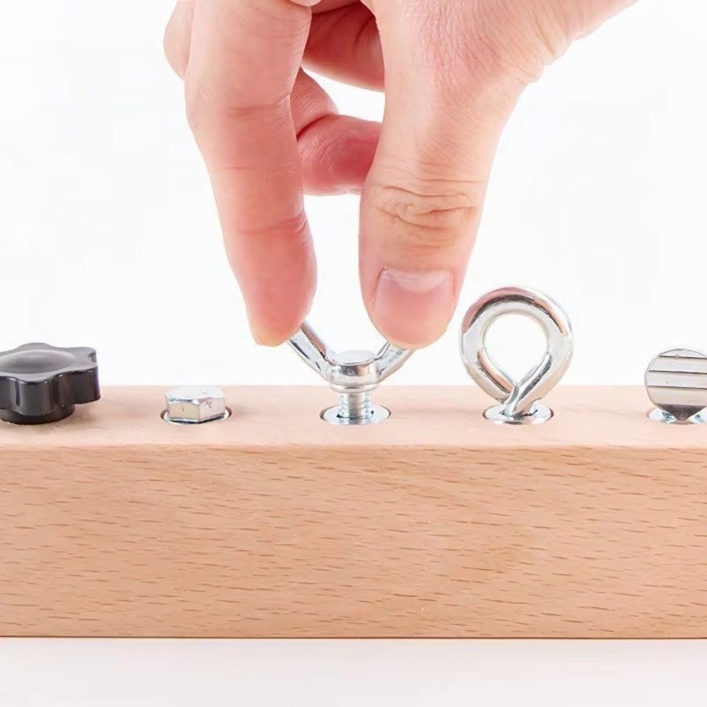 Yeni Taşınabilir Montessori Vi - Montessori Wooden Busy Board Toddler incelemesi ve fiyatı
