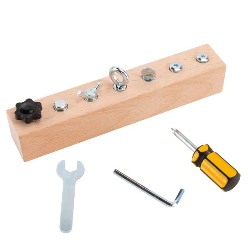 Yeni Taşınabilir Montessori Vi - Montessori Wooden Busy Board Toddler incelemesi ve fiyatı
