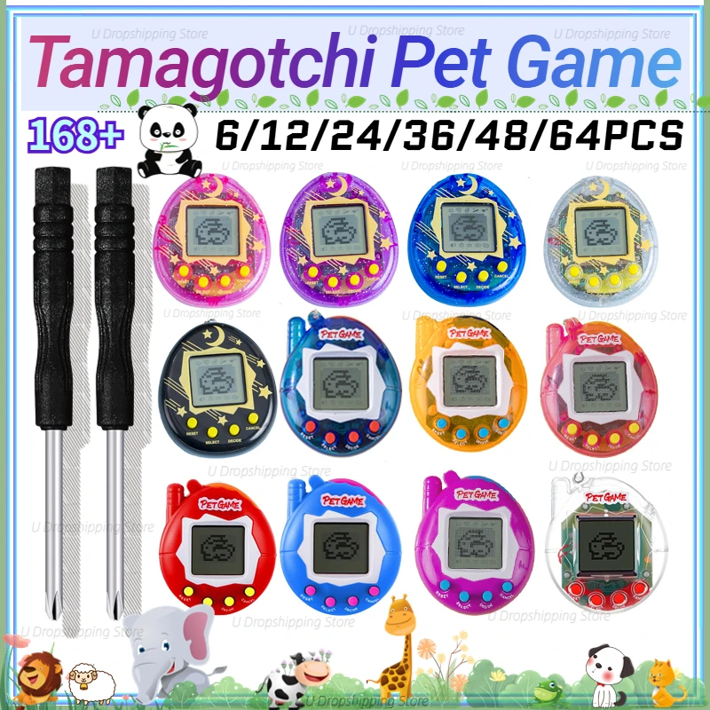 64-6 adet sanal evcil hayvan a - Tamagotchi Electronic Pet Virtual incelemesi ve fiyatı