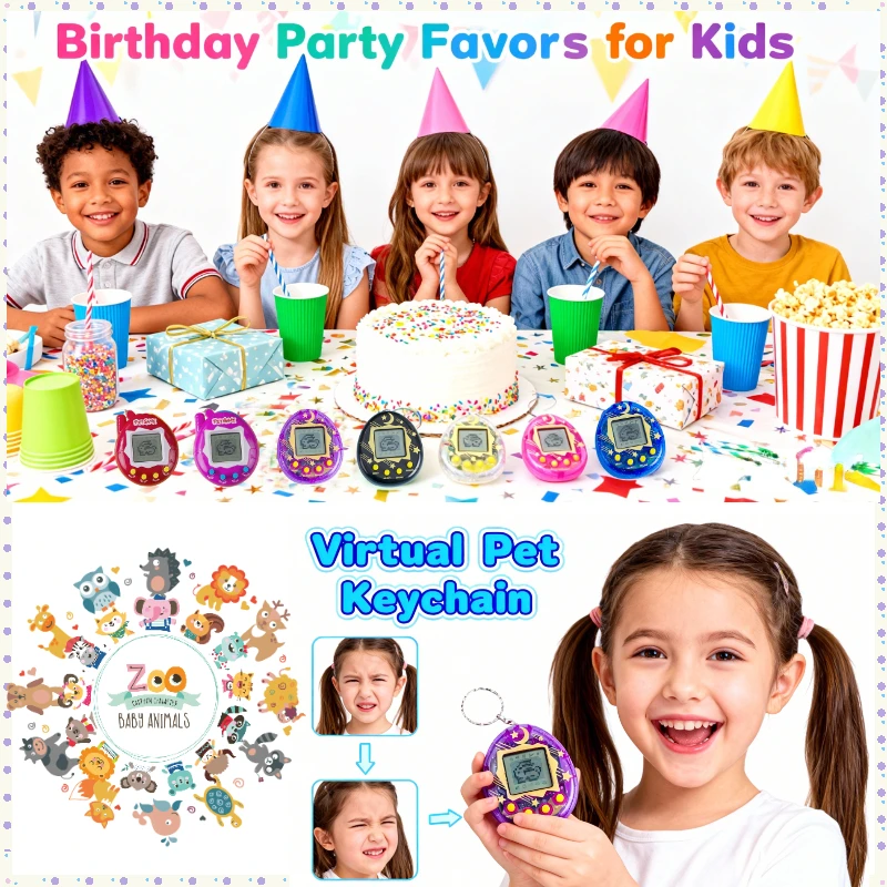 64-6 adet sanal evcil hayvan a - Tamagotchi Electronic Pet Virtual incelemesi ve fiyatı