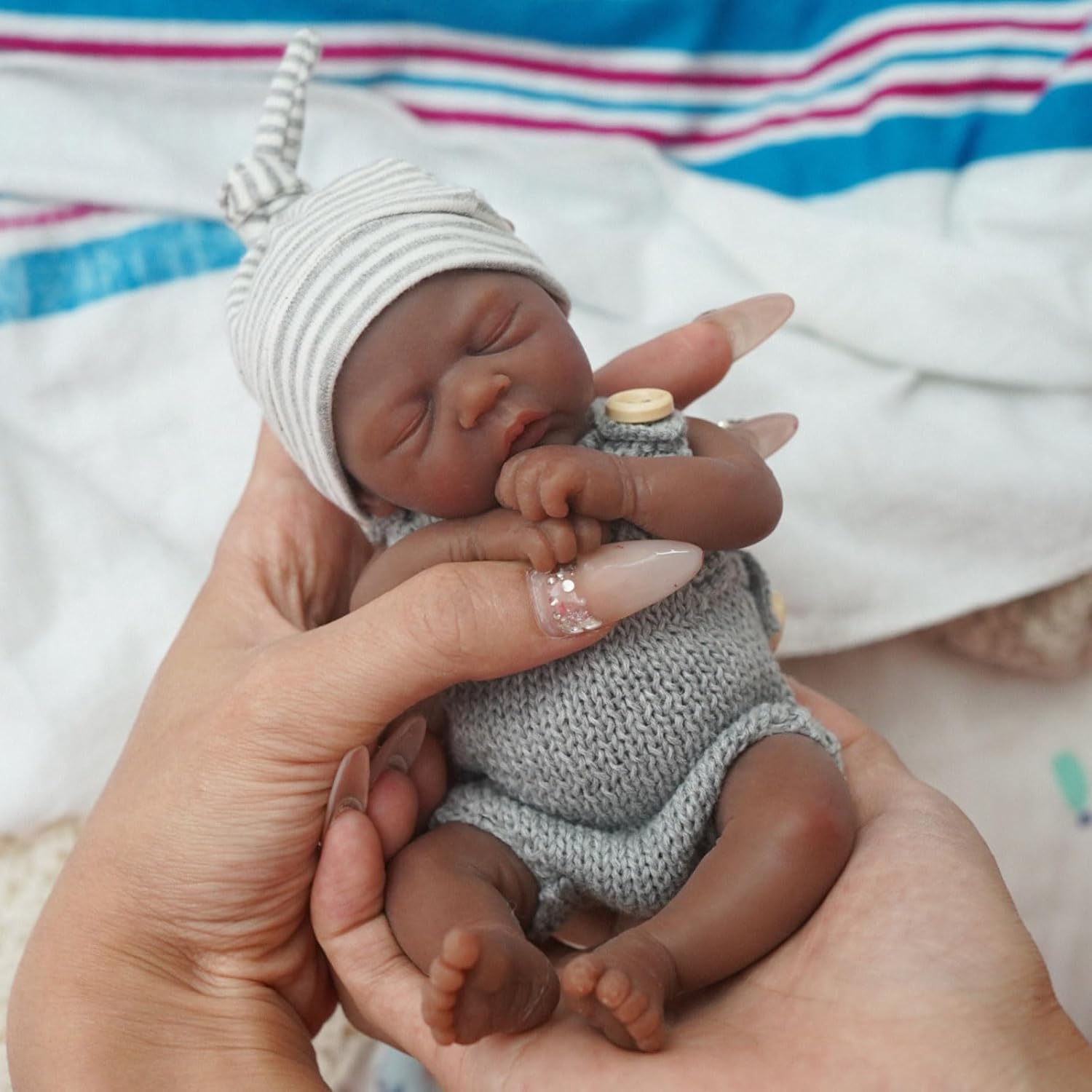 Yeniden doğmuş bebek bebek 7 i - Reborn Baby Doll Silicone Realistic incelemesi ve fiyatı