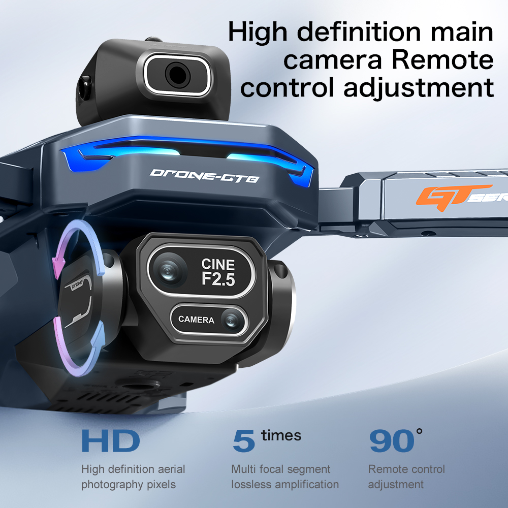 YENİ GT8 HD RC Drone 4K Profes - Fpv Brushless Rc Drone 4K incelemesi ve fiyatı