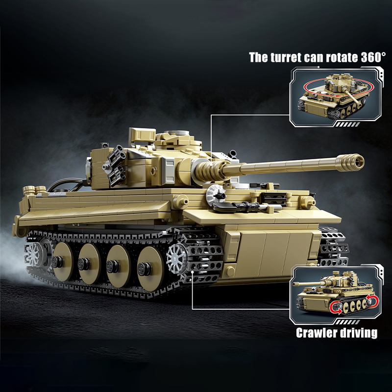 Askeri 1000 Adet Almanya Kapla - Lego Compatible Military Tank incelemesi ve fiyatı