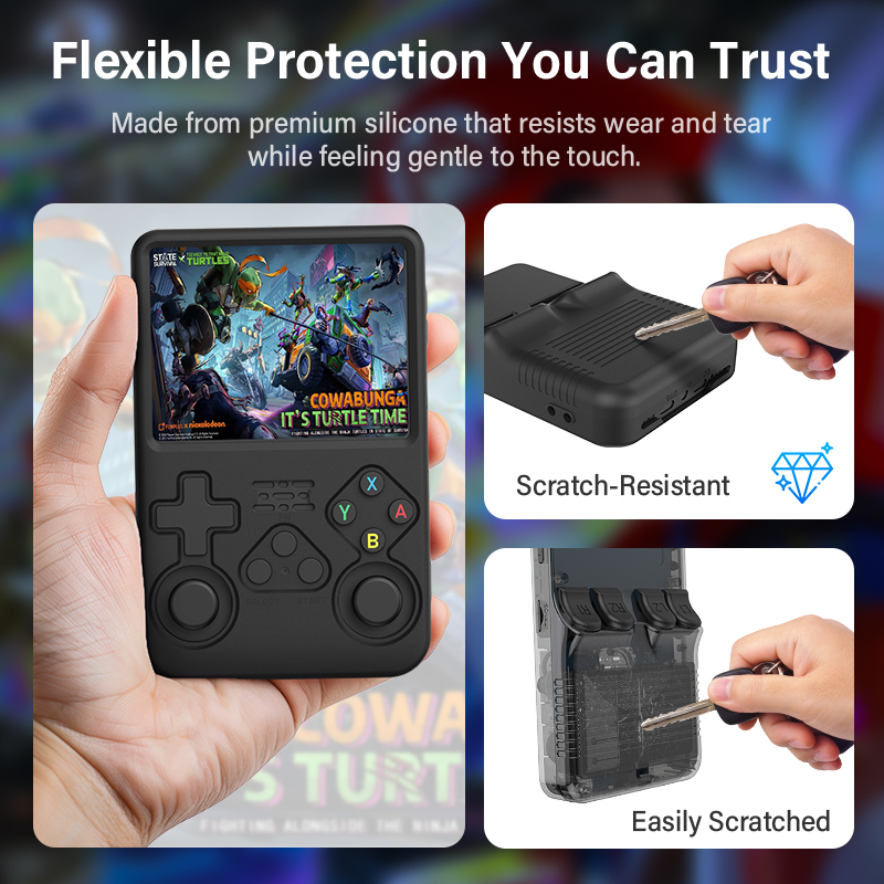 R36s Koruyucu Kılıf R36S Silik - Retro Handheld Game Console R36S incelemesi ve fiyatı