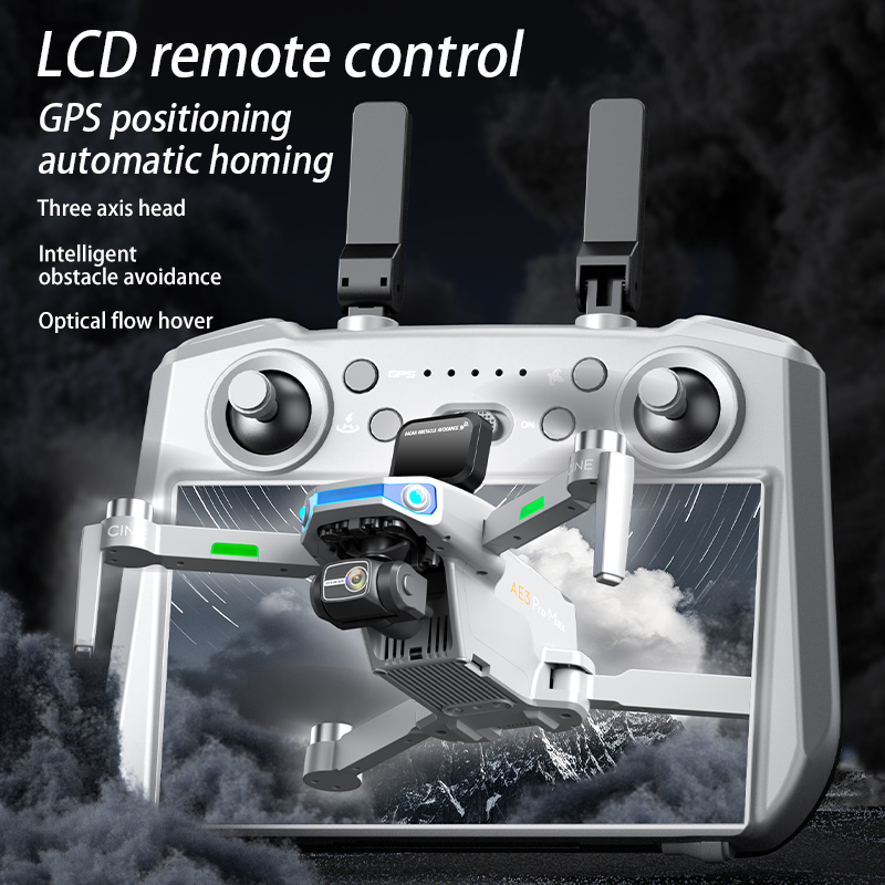 AE3 PRO Max YENI LCD SC GPS Dr - Fpv Brushless Rc Drone 4K incelemesi ve fiyatı