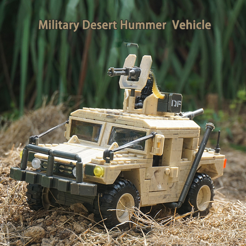 MOC askeri Hummer yapı taşı yı - Lego Compatible Military Tank incelemesi ve fiyatı
