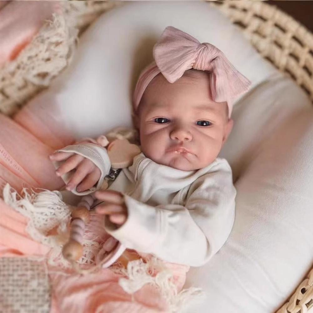 48CM Yeniden Doğmuş Silikon Be - Reborn Baby Doll Silicone Realistic incelemesi ve fiyatı