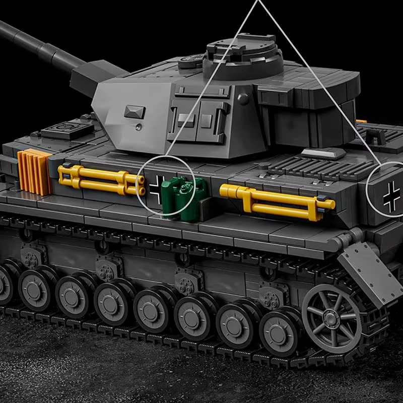 1419 Parça 1:28 Ölçekli Alman  - Lego Compatible Military Tank incelemesi ve fiyatı
