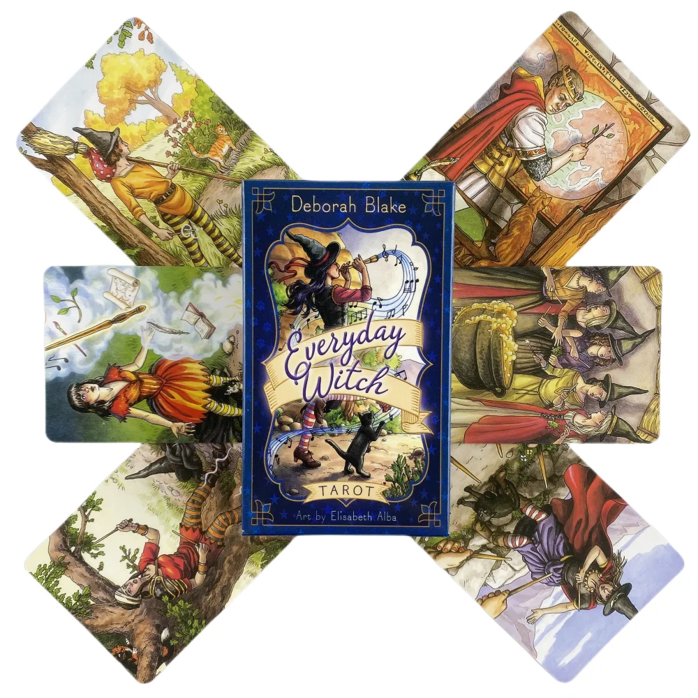 Gündelik Cadı Tarot Kartları G - Tarot Cards Deck With Guidebook incelemesi ve fiyatı