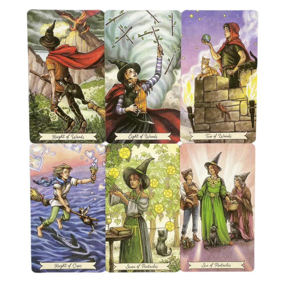 Gündelik Cadı Tarot Kartları G - Tarot Cards Deck With Guidebook incelemesi ve fiyatı