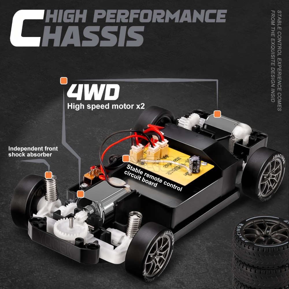 2.4G Uzaktan Kumandalı RC Drif - Rc Drift Car 1 24 Scale 4Wd incelemesi ve fiyatı