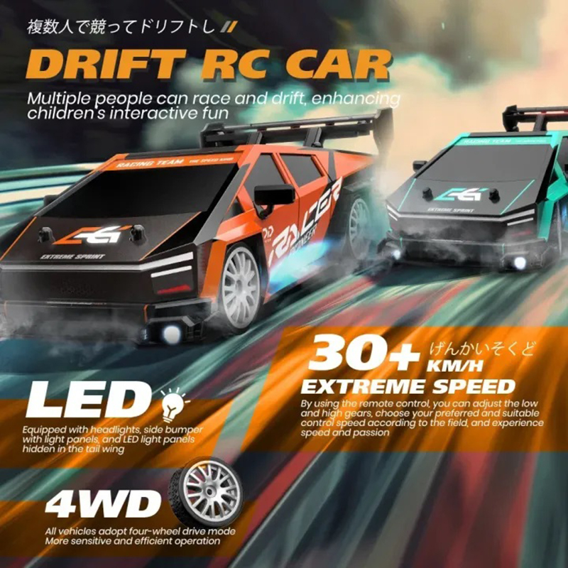 Uzaktan Kumandalı Araba RC Dri - Rc Drift Car 1 24 Scale 4Wd incelemesi ve fiyatı
