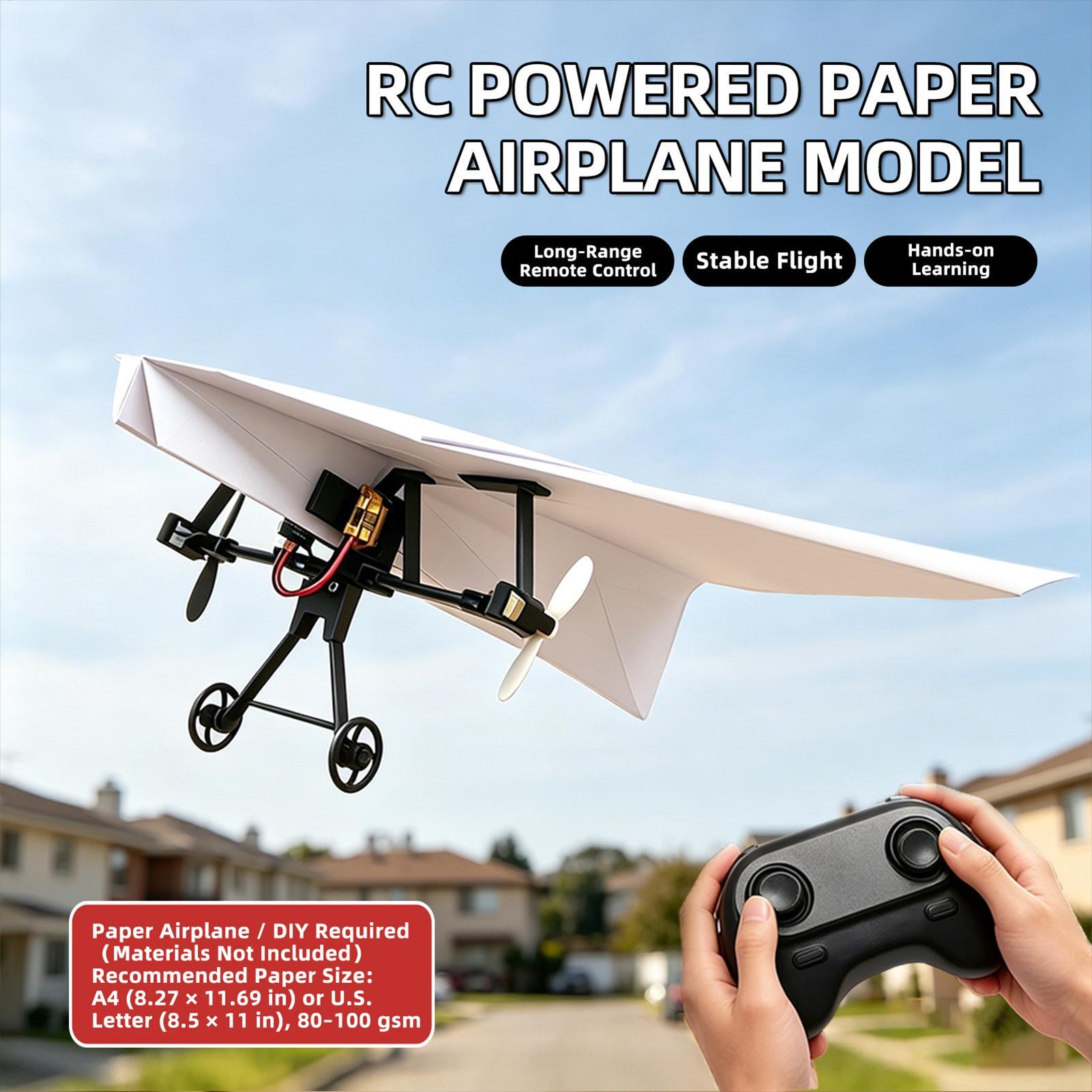 Kendin Yap RC Kağıt Uçak Kiti, - Remote Control Toys incelemesi ve fiyatı
