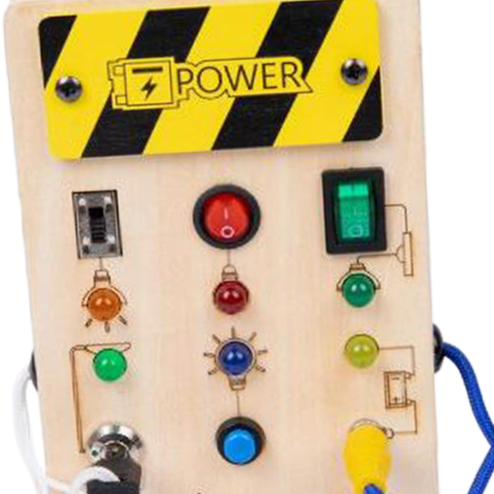 LED Ahşap Duyusal Tahta, Yeni  - Montessori Wooden Busy Board Toddler incelemesi ve fiyatı