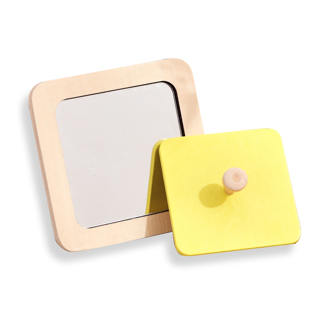 Montessori Ahşap Ayna Bulmaca  - Montessori Wooden Busy Board Toddler incelemesi ve fiyatı