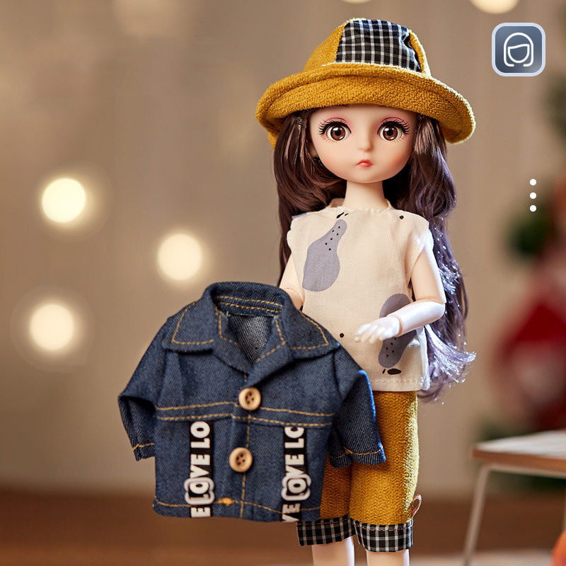 BJD Bebek 1/6 Eklemli Tam Set  - Bjd Doll 1 6 Full Set With Clothes incelemesi ve fiyatı