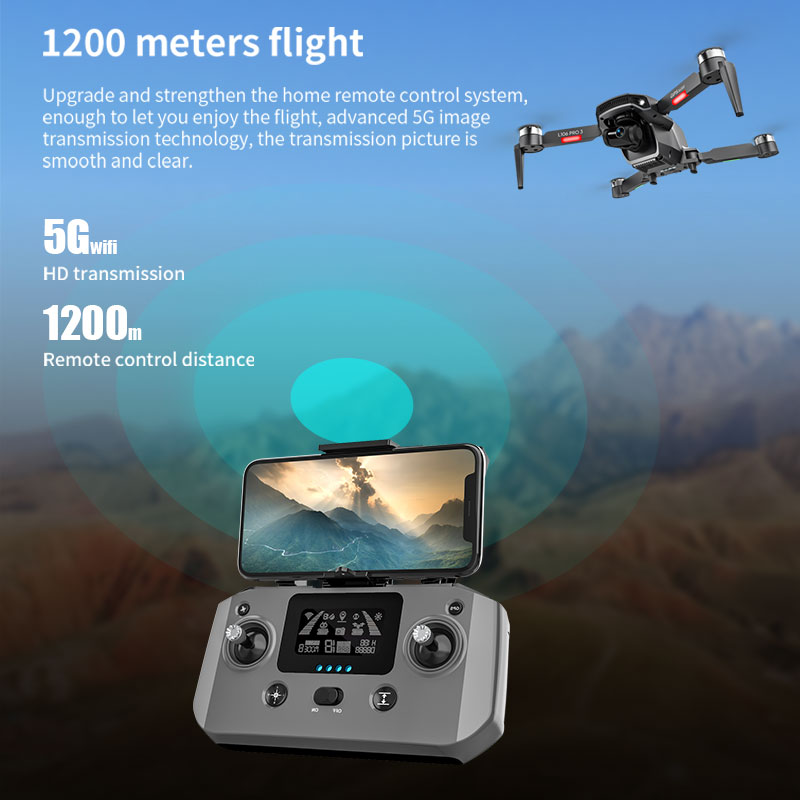 L106 Pro 3 Drone 5G WIFI FPV K - Fpv Brushless Rc Drone 4K incelemesi ve fiyatı