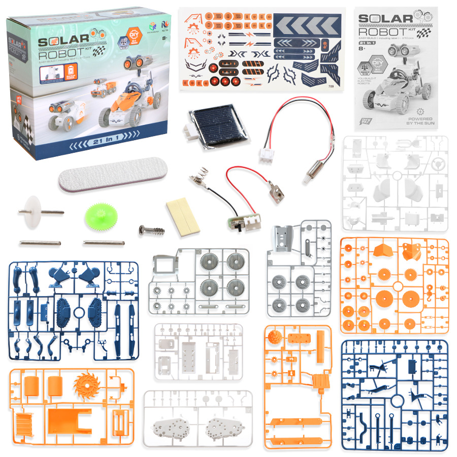 21'i 1 Arada STEM Güneş Enerji - Stem Solar Robot Kit For Kids incelemesi ve fiyatı