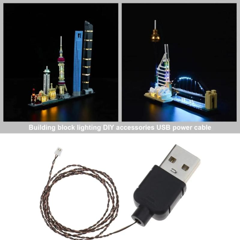 DIY 50 cm USB Güç Kablosu Yapı - Building Blocks incelemesi ve fiyatı