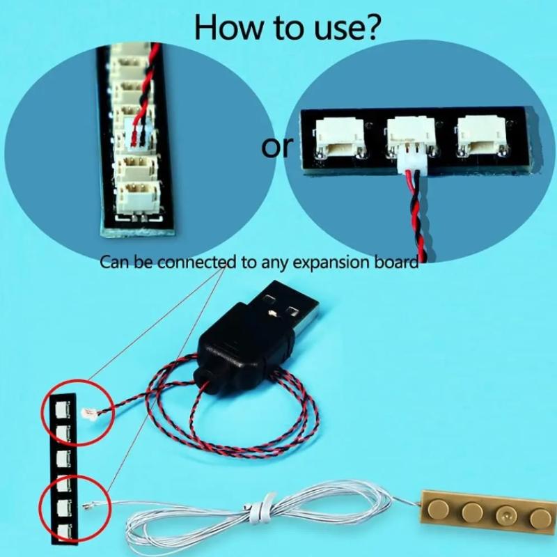 DIY 50 cm USB Güç Kablosu Yapı - Building Blocks incelemesi ve fiyatı