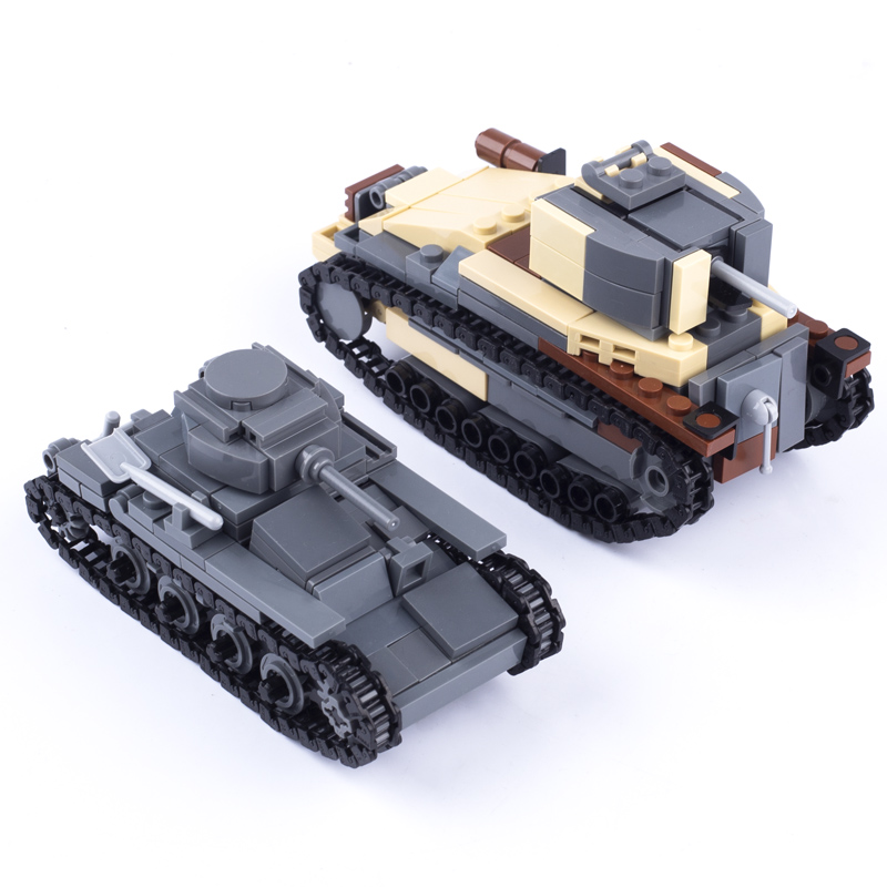 WW2 japonya askeri tankı yapı  - Lego Compatible Military Tank incelemesi ve fiyatı