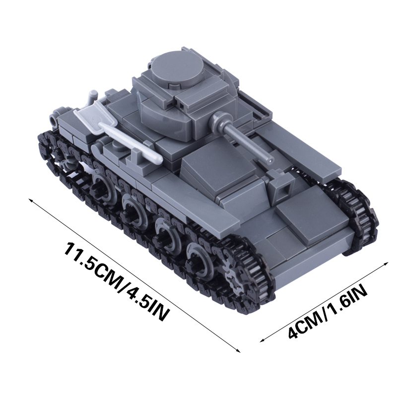 WW2 japonya askeri tankı yapı  - Lego Compatible Military Tank incelemesi ve fiyatı