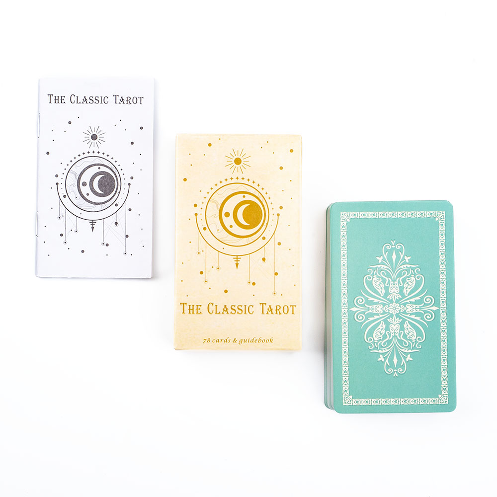 Yeni başlayanlar için klasik T - Tarot Cards Deck With Guidebook incelemesi ve fiyatı