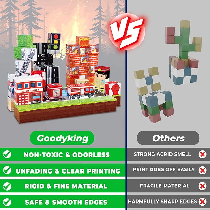 100 Parça Manyetik Blok Seti,  - Magnetic Building Tiles Set 100Pcs incelemesi ve fiyatı