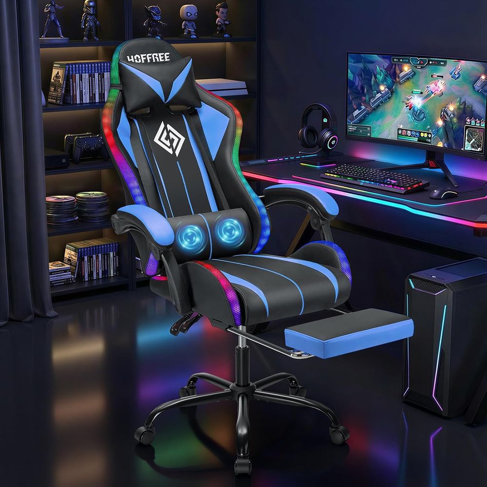 Masajlı RGB Işıklı LED Oyuncu  - Video Games incelemesi ve fiyatı