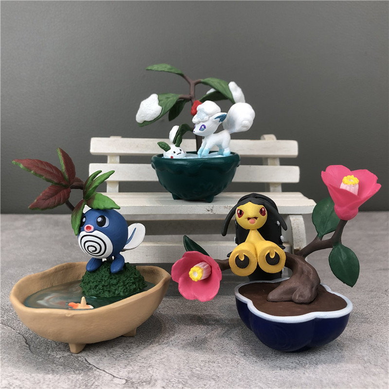 ReMent Pokemon Bonsai Koleksiy - Anime Action Figure Blind Box incelemesi ve fiyatı