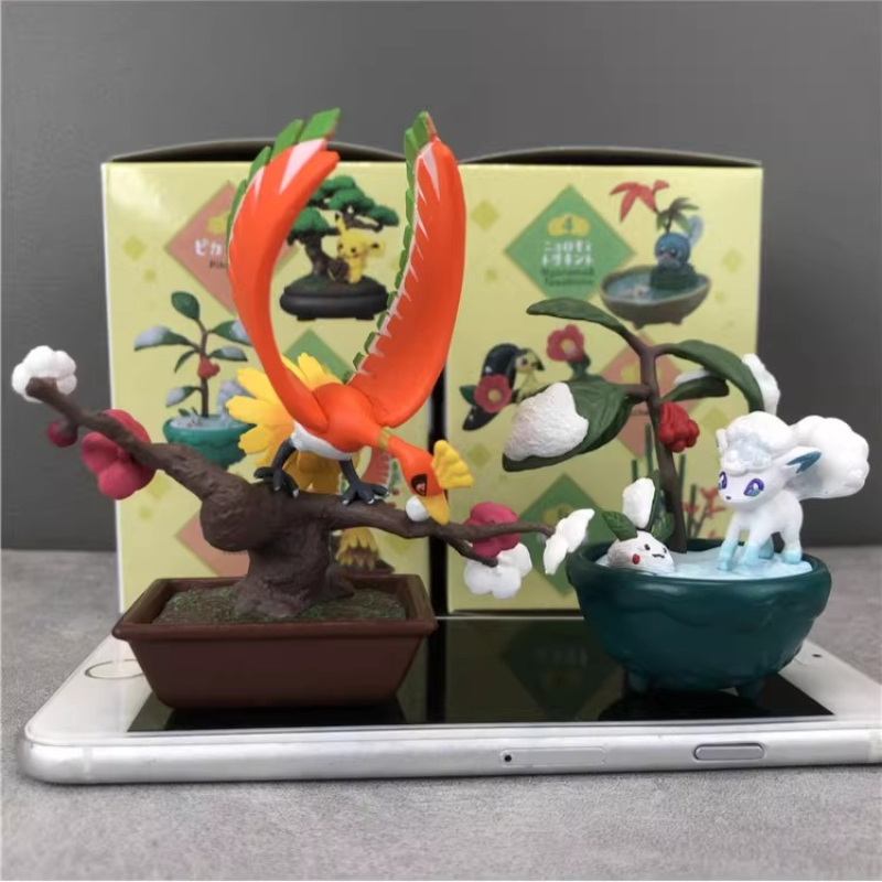 ReMent Pokemon Bonsai Koleksiy - Anime Action Figure Blind Box incelemesi ve fiyatı