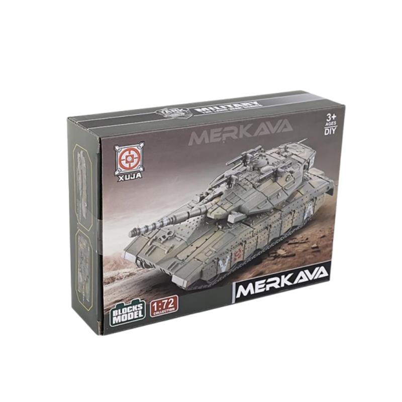 1/72 İsrail Merkava Ana Muhare - Lego Compatible Military Tank incelemesi ve fiyatı