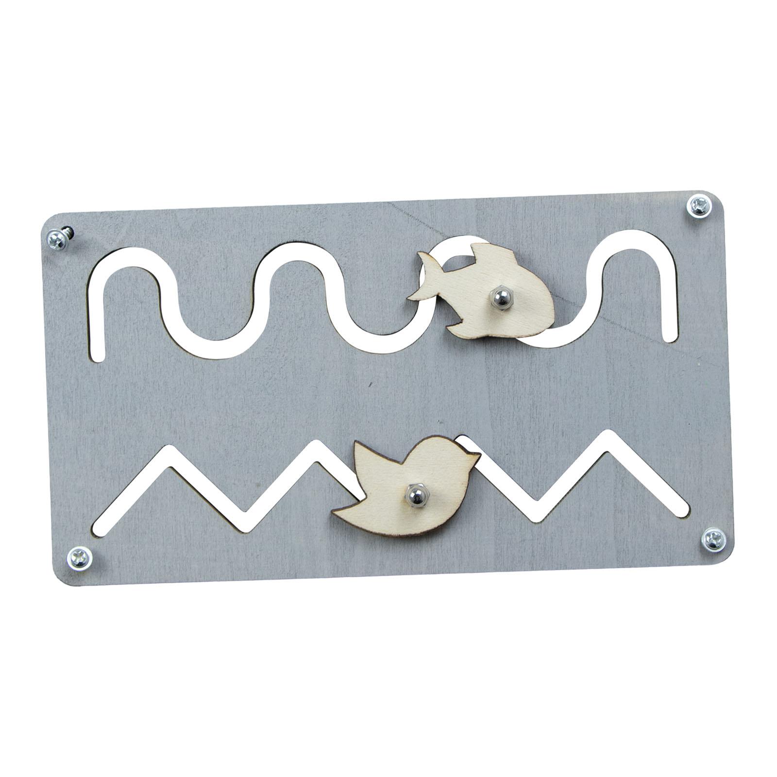 Ahşap Aktivite Panosu Malzemel - Montessori Wooden Busy Board Toddler incelemesi ve fiyatı