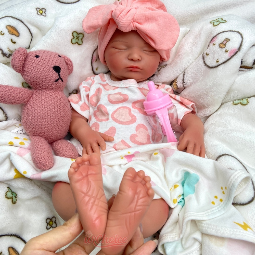 18 inç Yıkanabilir Silikon Ger - Reborn Baby Doll Silicone Realistic incelemesi ve fiyatı